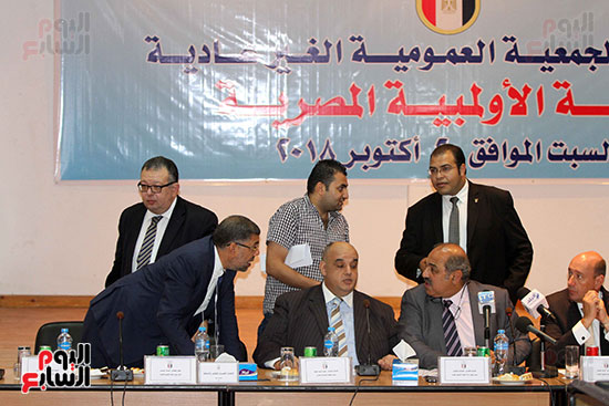 صور الجمعية العمومية غير العادية للجنة الاولمبية المصرية (2)