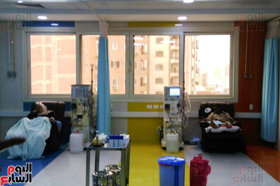 وحدة الغسيل الكلوى بمستشفى الدمرداش (1)