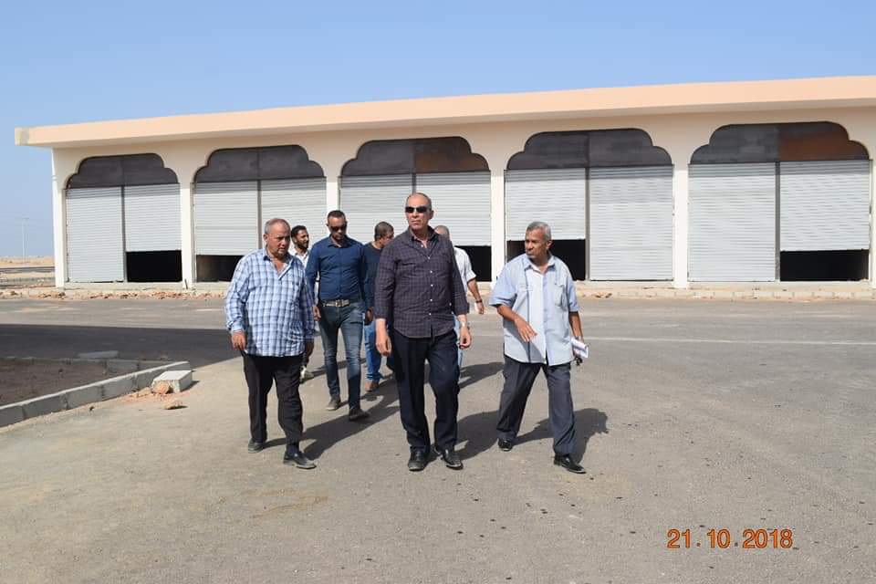 جولة محافظ البحر الأحمر بمدينة الحرفيين بالغردقة (1)