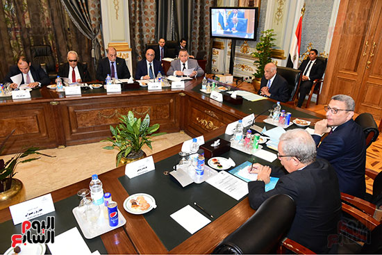 أجتماع اللجنة العامة لمجلس النواب برئاسة الدكتورعلى عبد العال رئيس مجلس النواب (3)