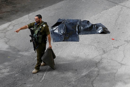 جثة الشهيد الفلسطينى