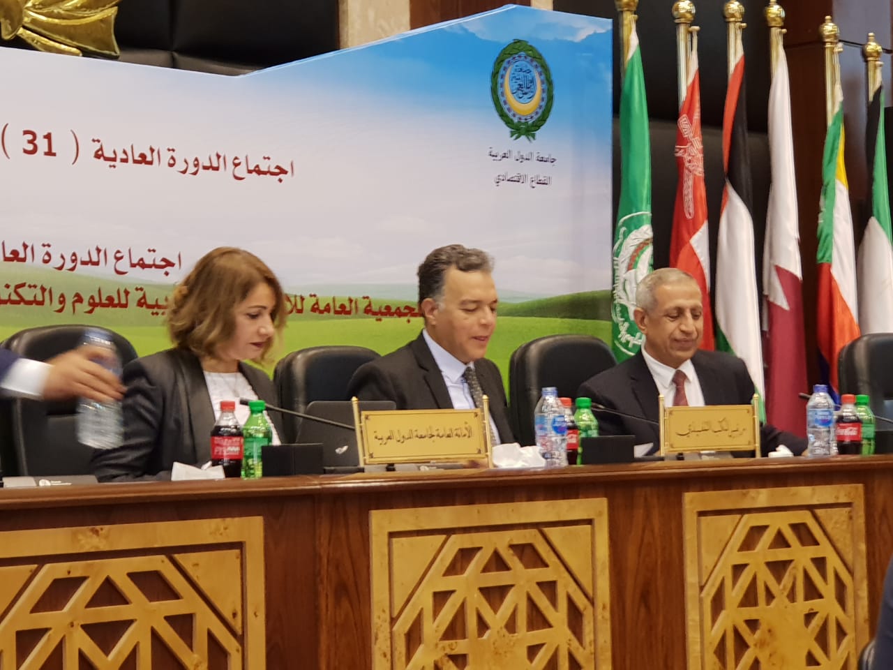  وزير النقل يفتتح  فعاليات اجتماع مجلس وزراء النقل العرب بمقر الأكاديمية العربية (2)