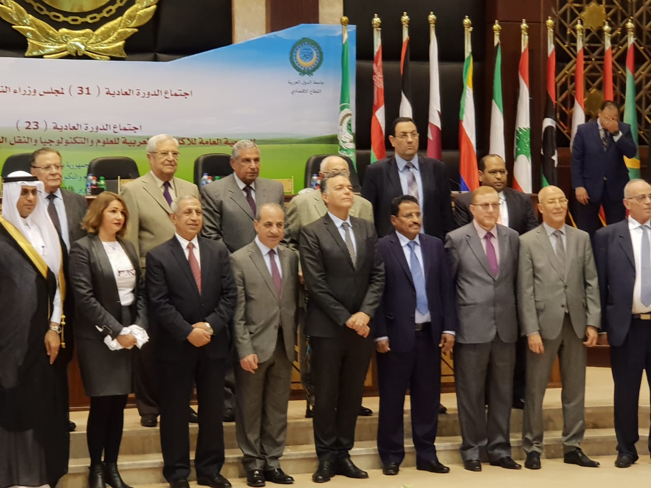  وزير النقل يفتتح  فعاليات اجتماع مجلس وزراء النقل العرب بمقر الأكاديمية العربية (4)