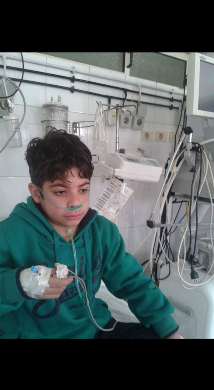 مأساة طفل بالغربية يعيش على أجهزة التنفس (4)