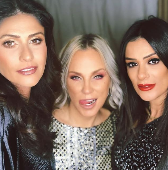 انجى المقدم و شيرين رضا و بسمه