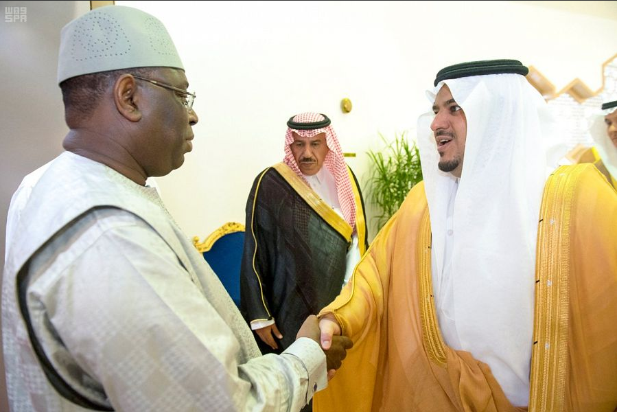 الرئيس السنغالى يصل الرياض