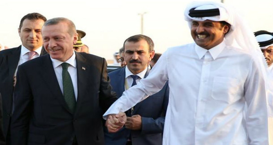 أردوغان وتميم أكبر داعمان للإرهاب فى الشرق الأوسط