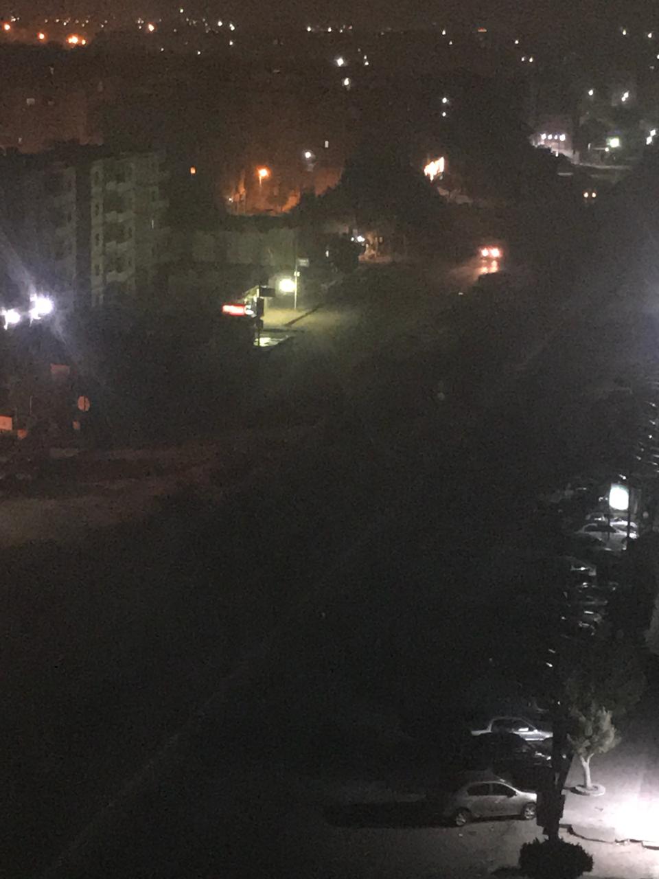شارع  أحمد الزمر فى مدينة نصر غارق فى الظلام الدامس (4)