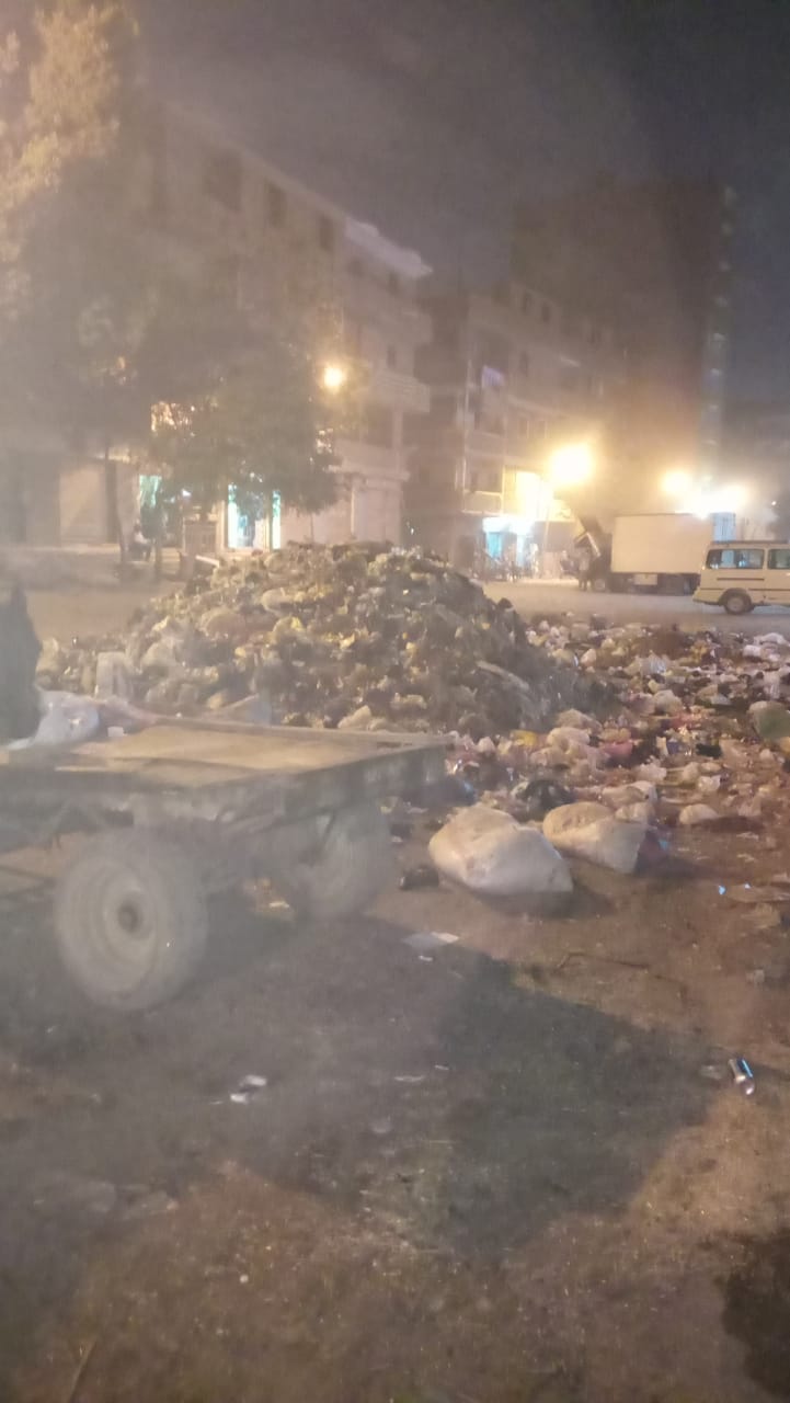 انتشار القمامة بجزيرة محمد