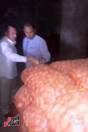 ضبط 1660 طن بطاطس تقاوى و10 أطنان أرز  (3)