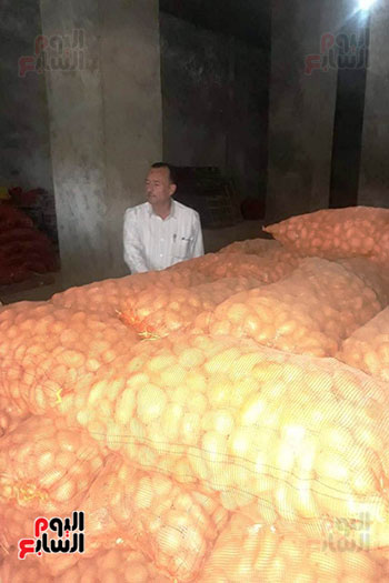 ضبط 1660 طن بطاطس تقاوى و10 أطنان أرز  (4)