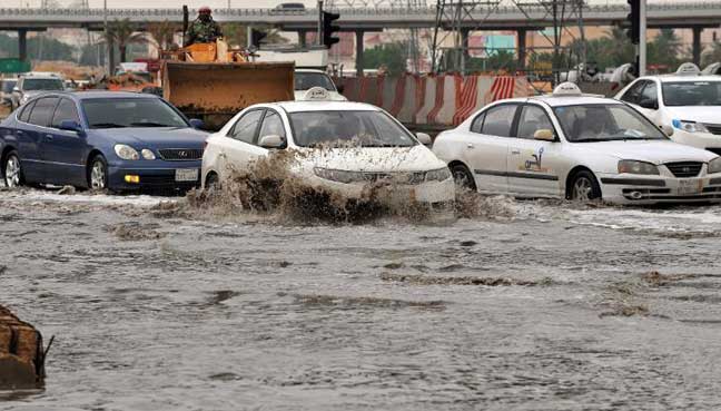 فيضانات قطر