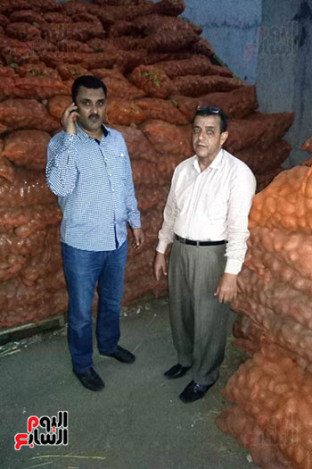 ضبط 1660 طن بطاطس تقاوى و10 أطنان أرز  (1)