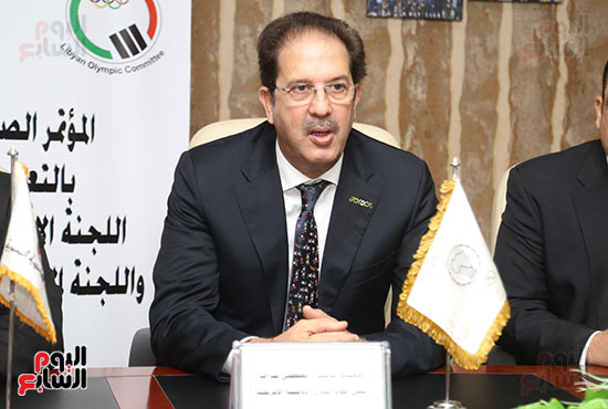 توقيع بروتوكول تعاون بين اللجنة الأولمبية المصرية والسودانية (5)