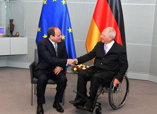 الرئيس عبد الفتاح السيسي ورئيس البرلمان الألماني (3)