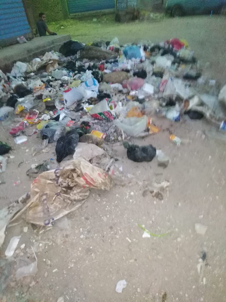 انتشار القمامة فى شارع حمد ياسين بفيصل (2)