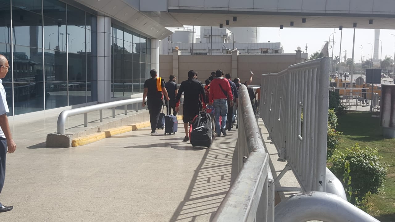 جماهير الترجى فى القاهرة