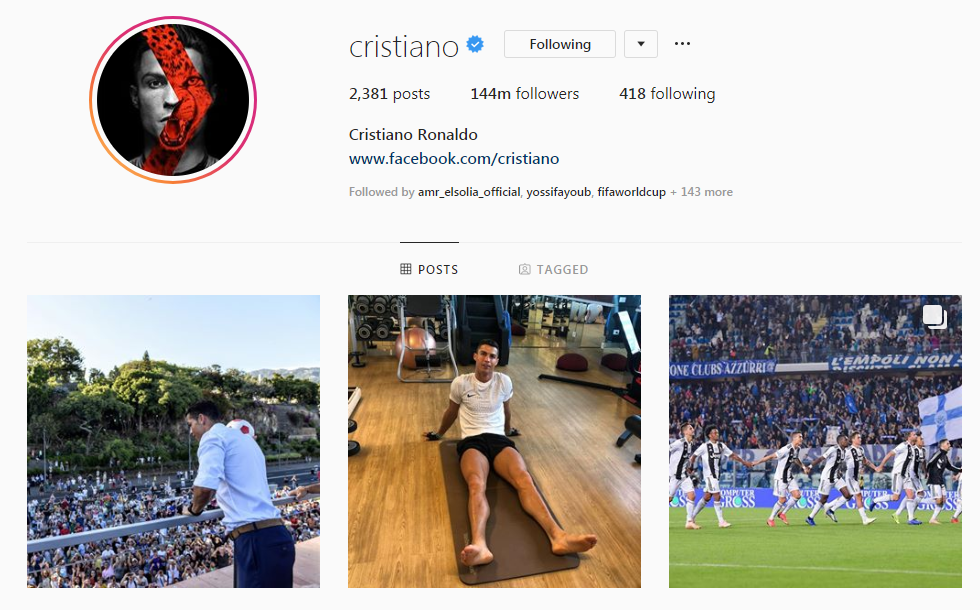 كريستيانو رونالدو