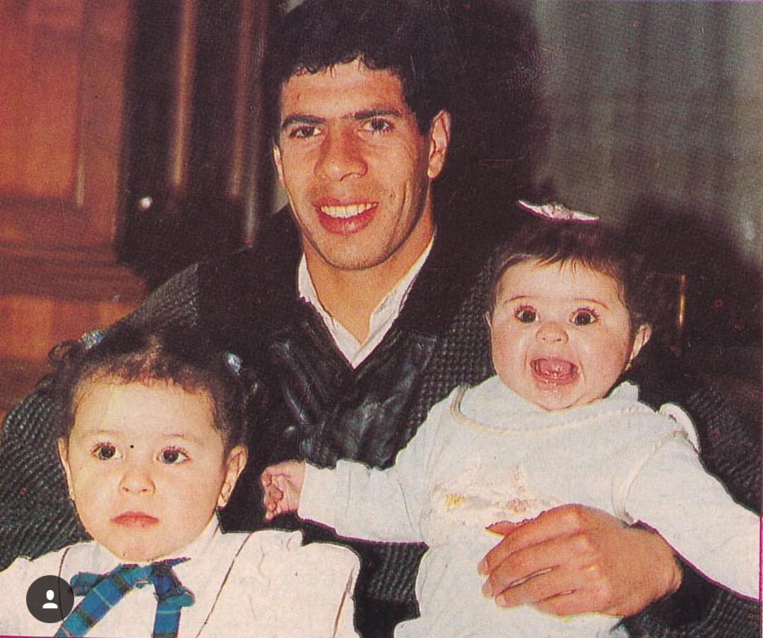 أحمد شوبير مع بناته