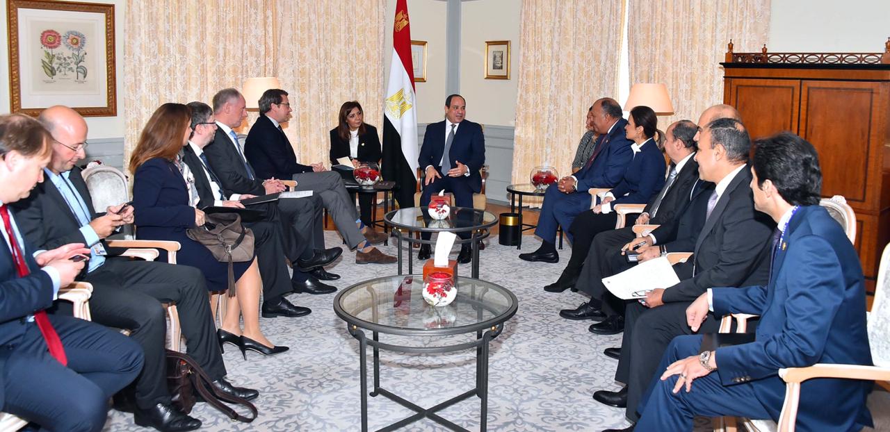 السيسي و وزير النقل (3)