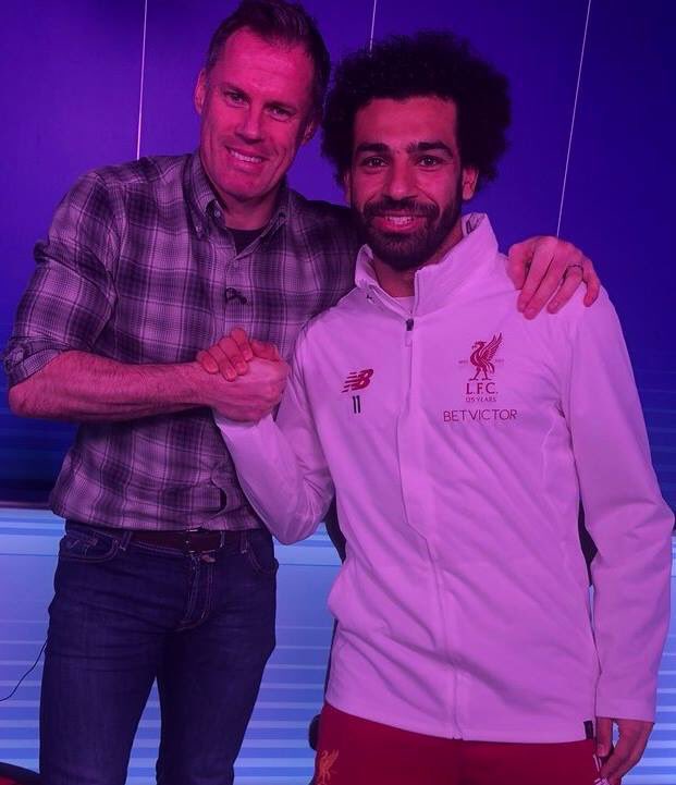 جيمي كاراجر ومحمد صلاح