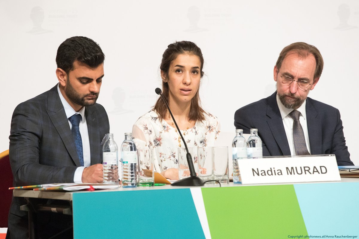 ناديا مراد الفائزة بجائزة نوبل للسلام 2018 (1)
