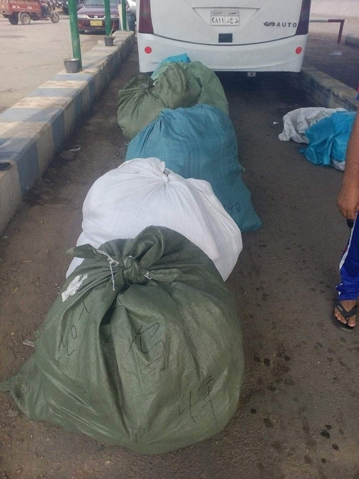 البضائع التى تم ضبطها مع سائق محافظة بورسعيد (7)