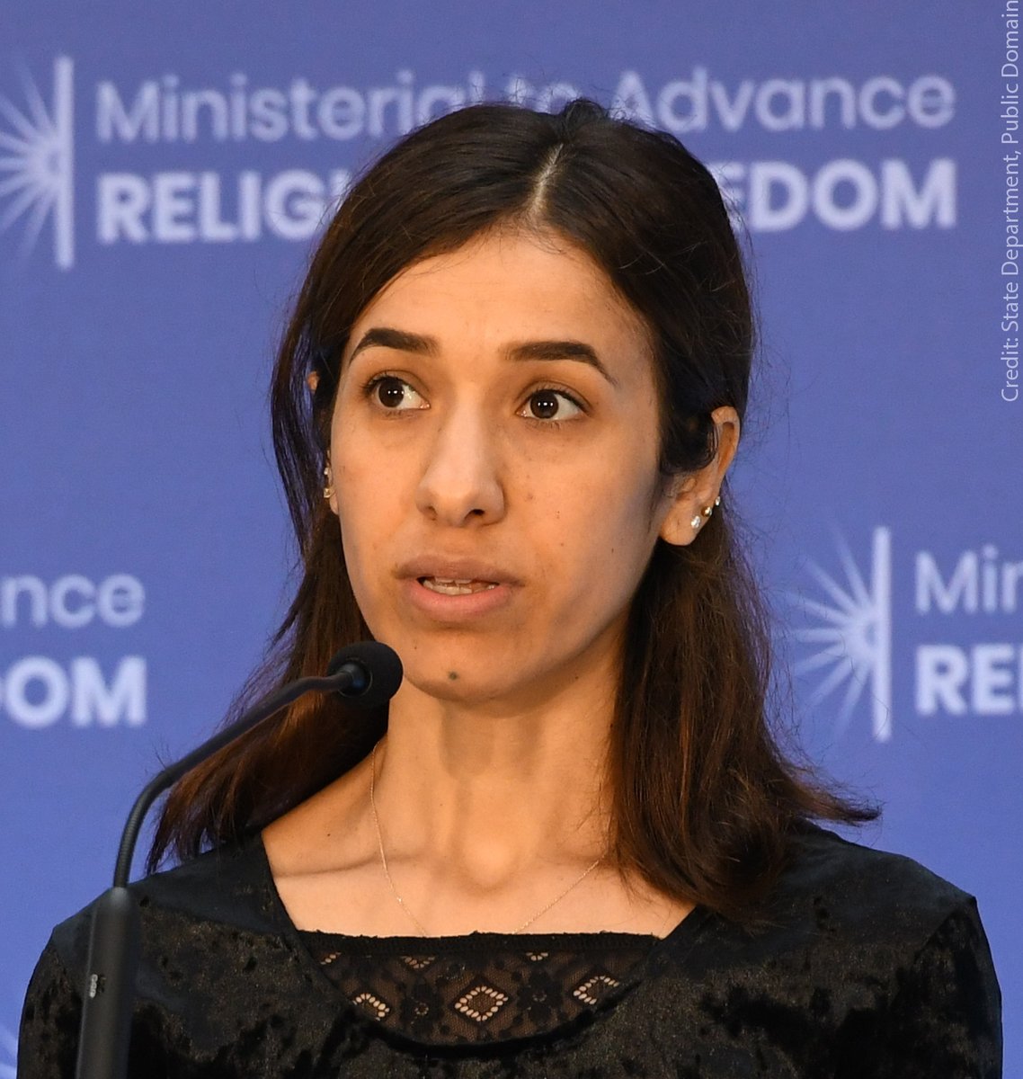 ناديا مراد الفائزة بجائزة نوبل للسلام 2018 (3)