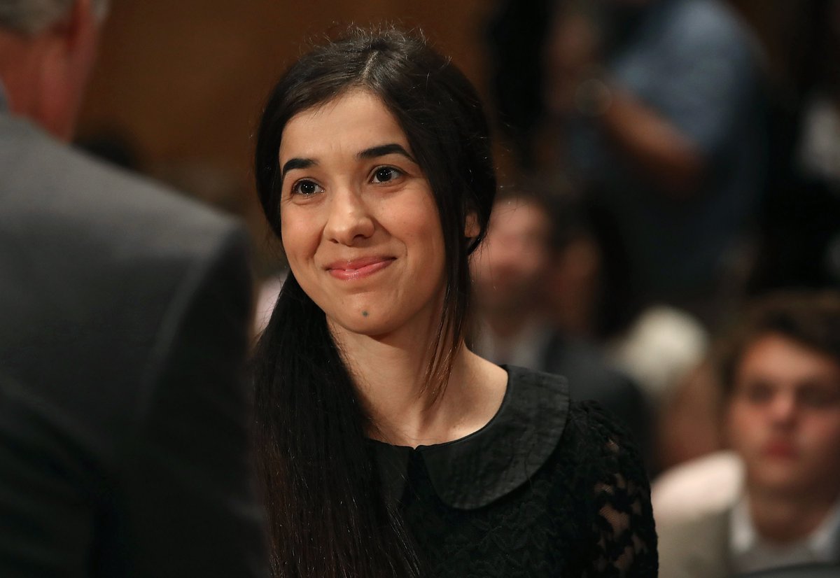 العراقية نادية مراد الفائزة بجائزة نوبل للسلام 2018 (3)