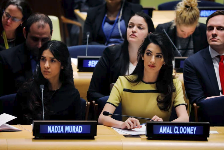 العراقية نادية مراد الحاصلة على جائزة نوبل للسلام 
