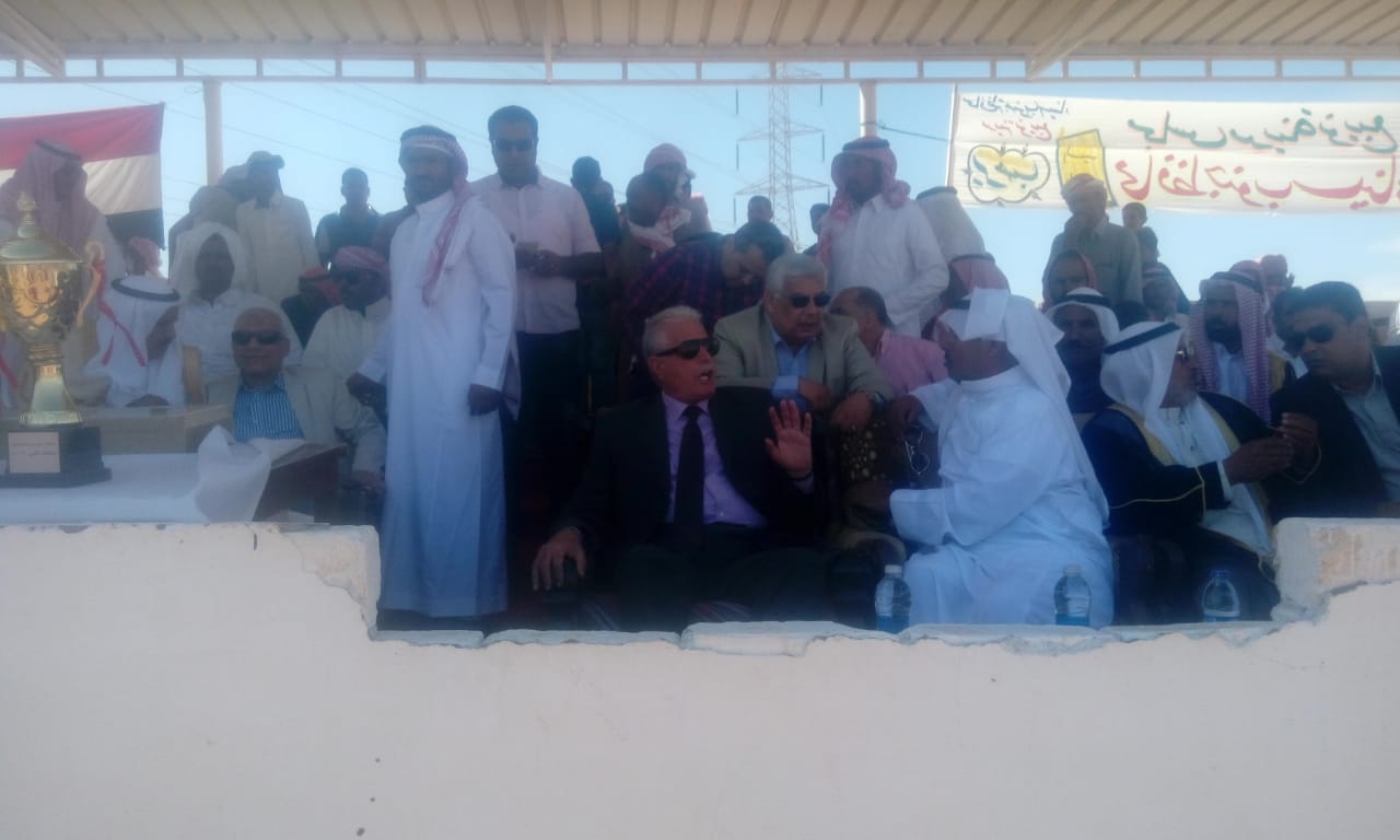 محافظ جنوب سيناء يشهد ختام فعاليات سباق الهجن بمدينة نويبع (2)