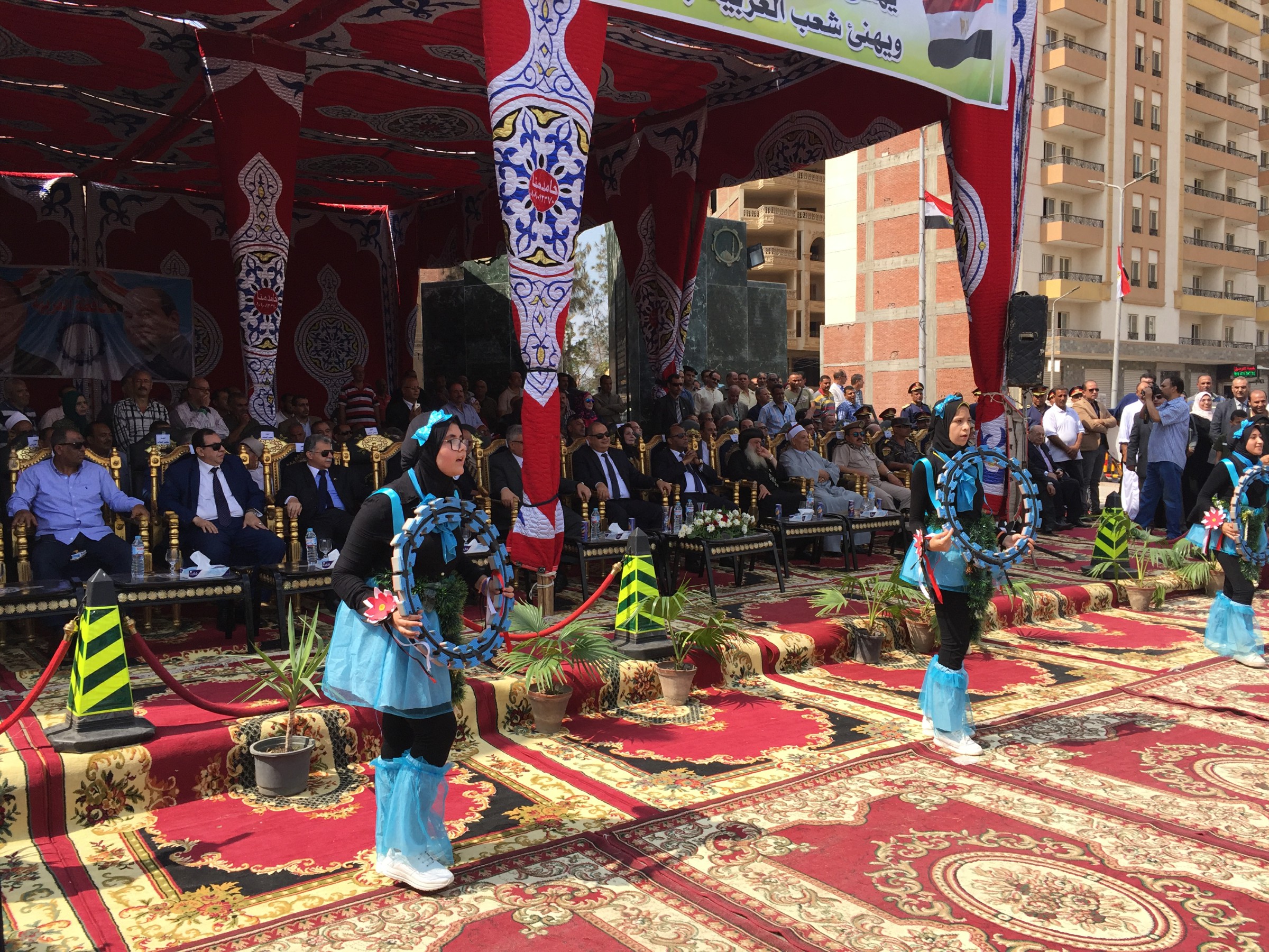 قيادات محافظة الغربية يشهدون الاحتفال بعيدها القومى (1)