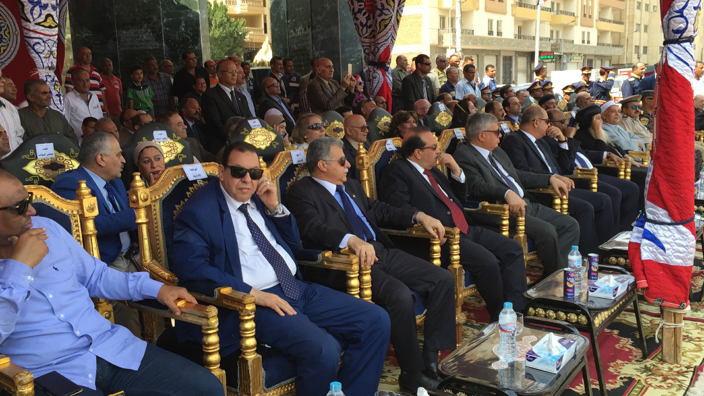 قيادات محافظة الغربية يشهدون الاحتفال بعيدها القومى (3)