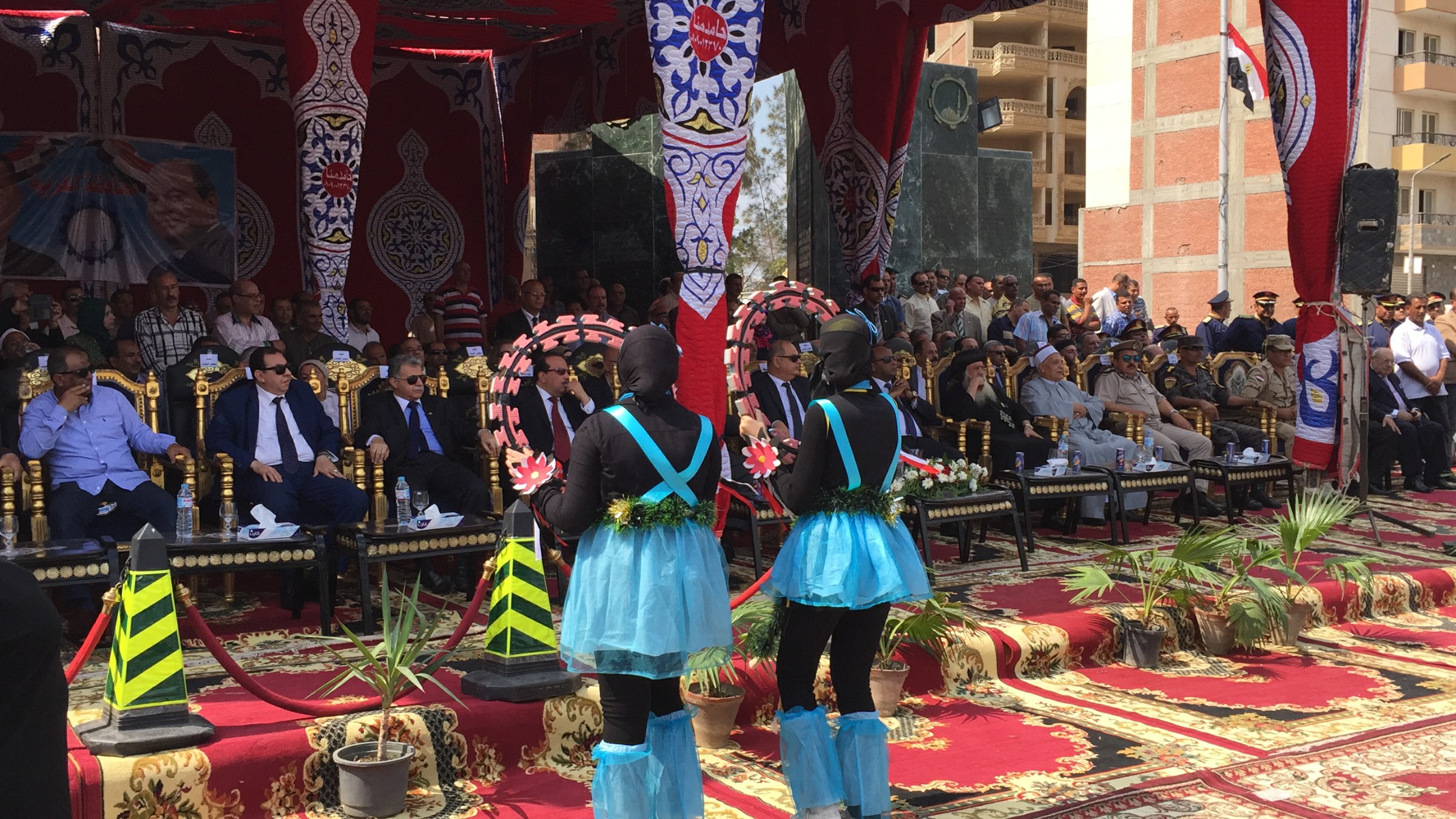 قيادات محافظة الغربية يشهدون الاحتفال بعيدها القومى (2)