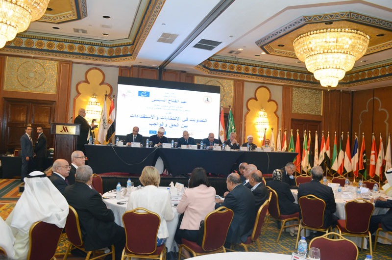 المؤتمر الدولي لمجلس الدولة المصري  والاتحاد العربي للقضاء الإداري  (5)