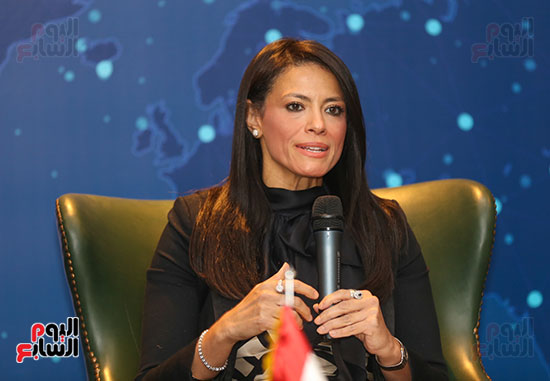مؤتمر الصحفى لوزيرة السياحة الدكتورة رانيا المشاط ، الحملة الترويجية للسياحة المصرية (23)