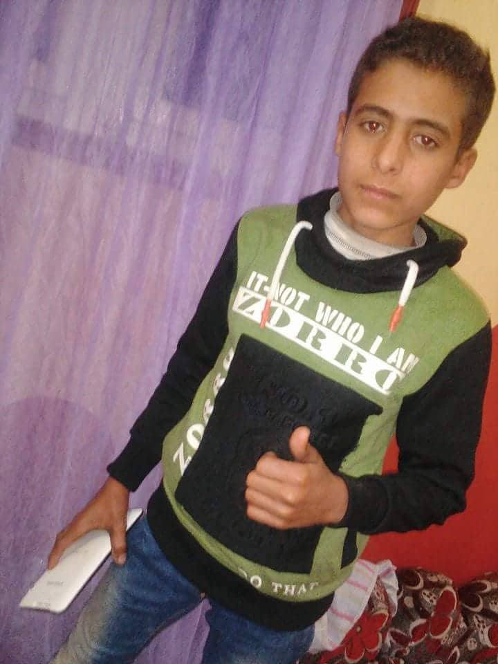 رقم 2 صورة الطفل محمد ابن قرية الزاوية الحمراء رقم 2 صورة الطفل محمد ابن قرية الزاوية الحمراء