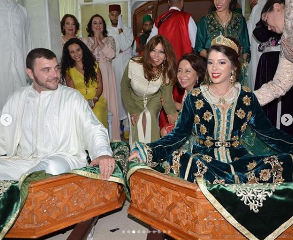 سميرة سعيد تحتفل بزفاف ابنه شقيقها  (1)