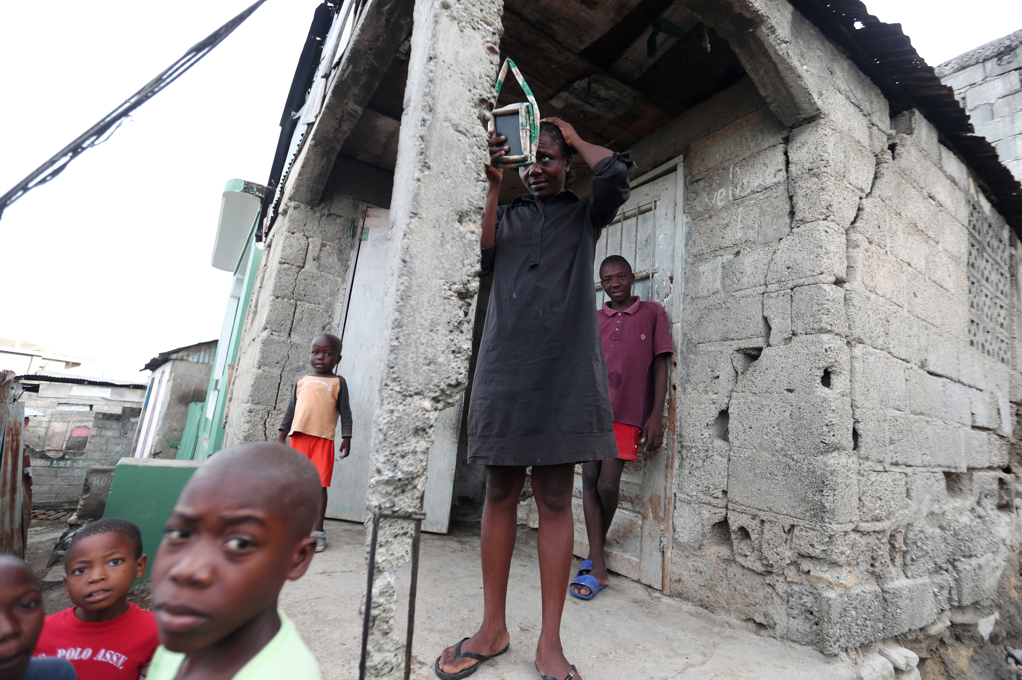 تضرر المنازل فى هايتى 