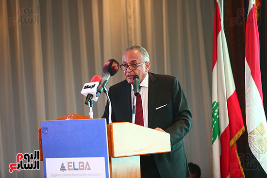 ندوة الجمعية المصرية اللبنانية لرجال الأعمال  (16)
