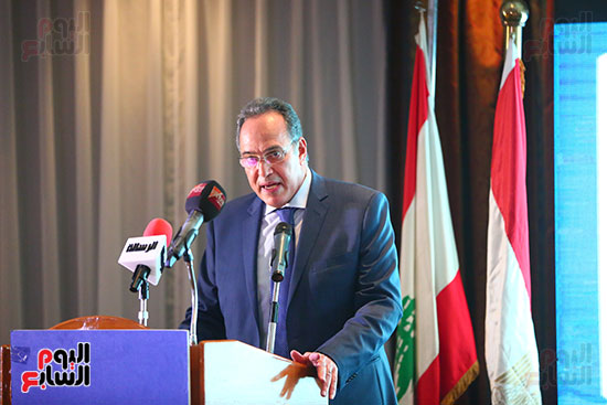 ندوة الجمعية المصرية اللبنانية لرجال الأعمال  (1)