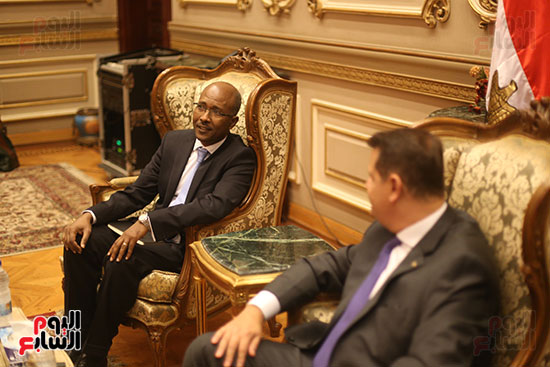 لقاء لجنة الشئوة الافريقية بسفير اثيوبيا (5)