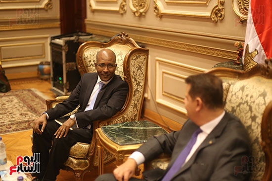 لقاء لجنة الشئوة الافريقية بسفير اثيوبيا (4)