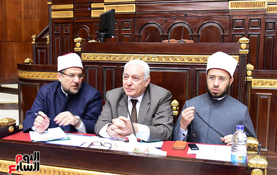 اجتماع-لجنة-الشئون-الدينية-والأوقاف-برئاسة-الدكتور-أسامة-العبد---تصوير-خالد-مشعل-(7)