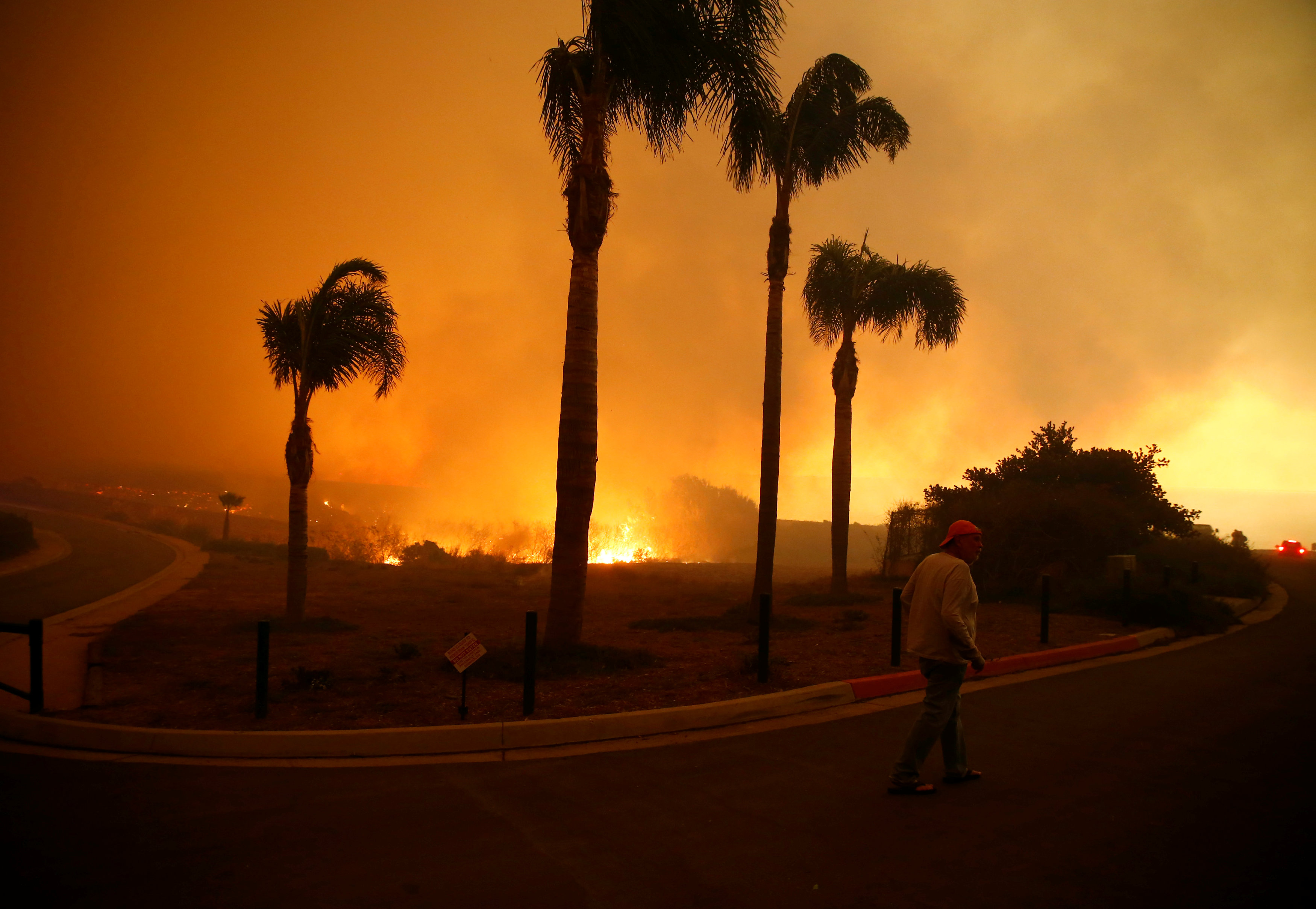 حرائق الغابات فى كاليفورنيا (6)