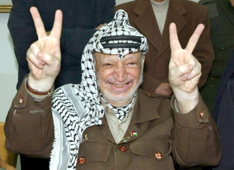 الرئيس الفلسطينى ياسر عرفات