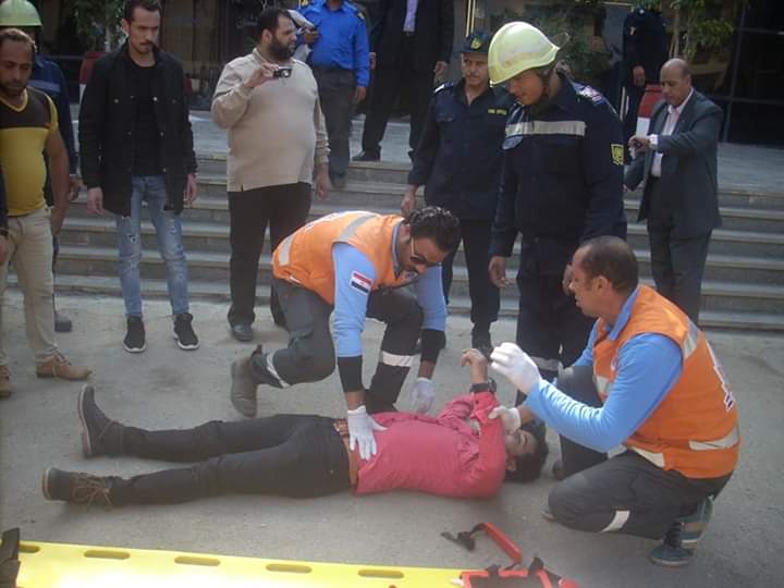 تنفيذ خطة الإخلاء فى مجابهة الكوارث والأزمات (5)