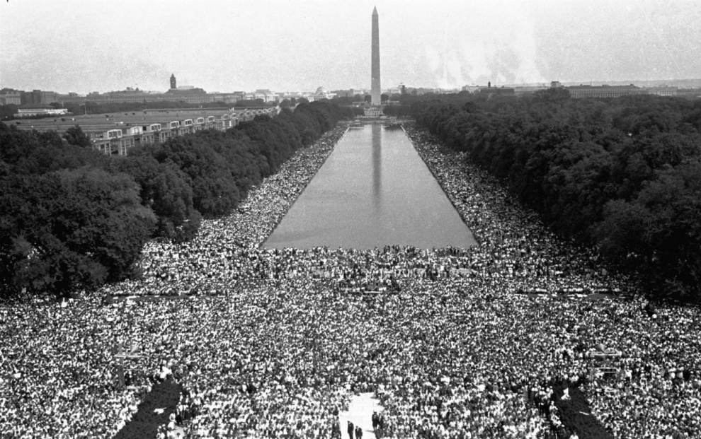 موقع مسيرة واشنطن عام 1963