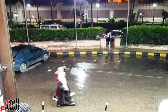 أمطار غزيرة فى الاسكندرية (2)