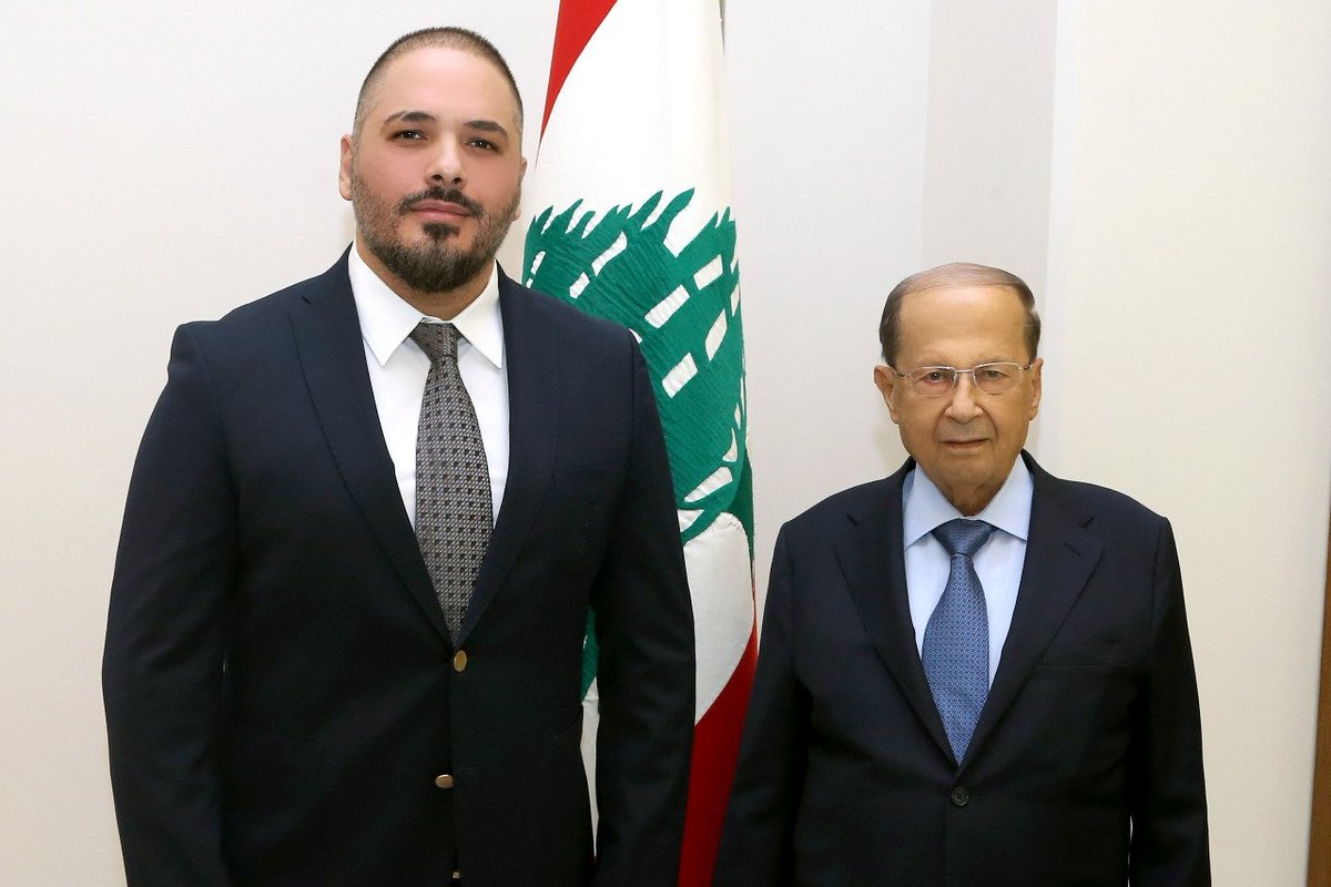 رامى عياش والرئيس اللبنانى
